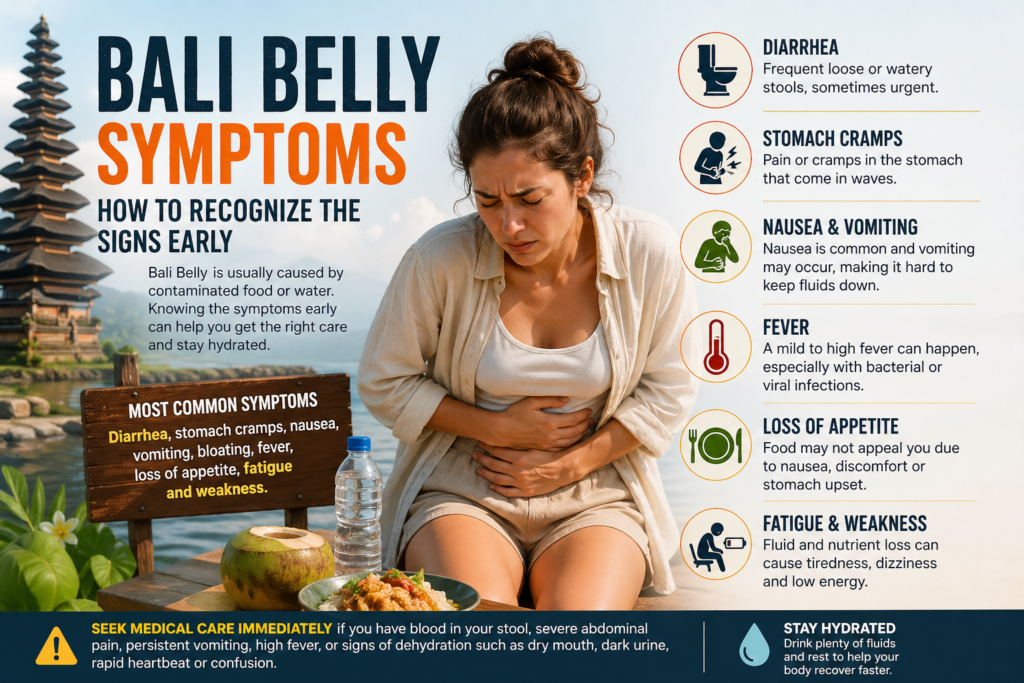 Bali Belly Symptoms: How to Recognize the Signs Early