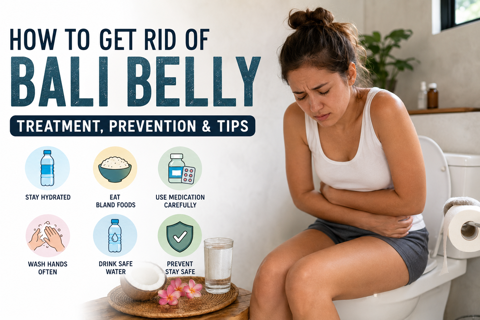 How to Get Rid of Bali Belly: Causes, Symptoms, Treatment & Prevention